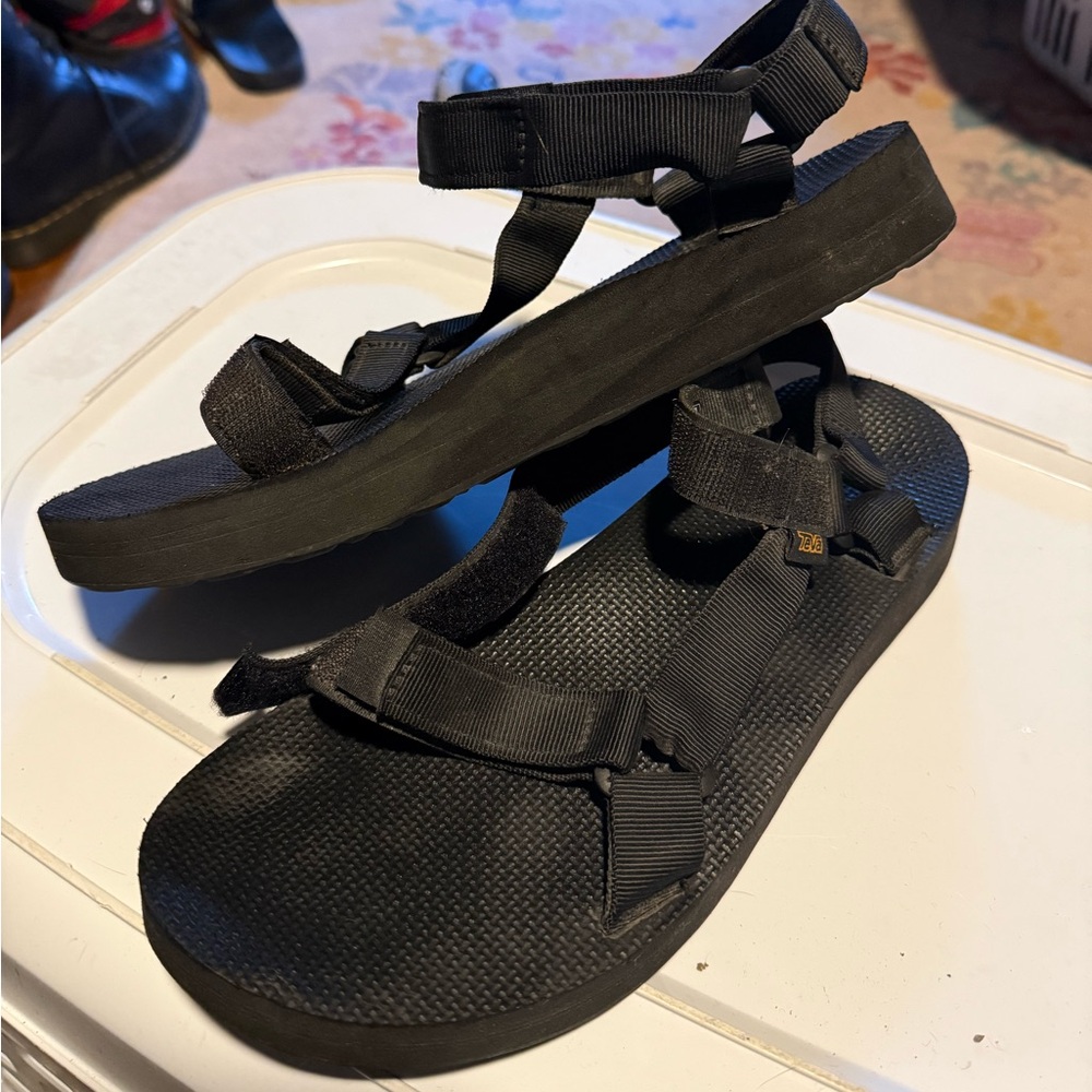 TEVA Black Women's Sandals